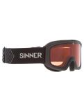 Vignette Sinner, Duck Mountain lunettes de ski enfants Matt Black noir 