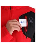 Vignette Spyder, Bandit half zip stryke pull hommes rouge 