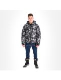 Vignette Spyder, Impulse Synthetic down veste de ski hommes camo distress noir 