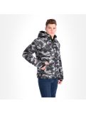 Vignette Spyder, Impulse Synthetic down veste de ski hommes camo distress noir 