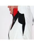 Vignette Spyder, veste de ski blanc, noir, rouge 