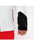 Vignette Spyder, veste de ski blanc, noir, rouge 