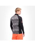 Vignette Superdry, pull de ski hommes carbon space dye gris 