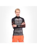 Vignette Superdry, pull de ski hommes carbon space dye gris 