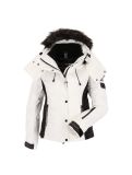 Vignette Superdry, veste de ski blanc 