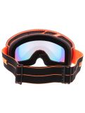 Vignette Uvex, lunettes de ski Sans cadre noir, orange 