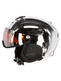 Vignette Uvex, HLMT 300 Visor Chrome LTD ski helmet, silver