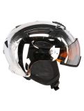 Vignette Uvex, HLMT 300 Visor Chrome LTD ski helmet, silver