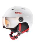 Vignette Uvex, Junior visor pro, ski helmet with visor, kids, white