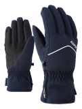 Vignette Ziener, gants de ski bleu 