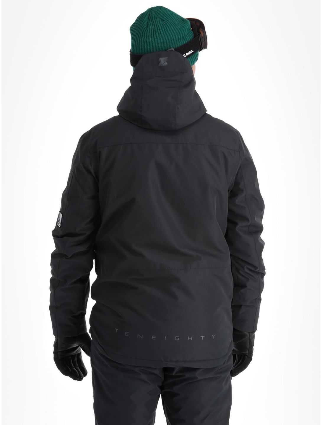 1080, Ash-T veste de ski hommes Black noir 