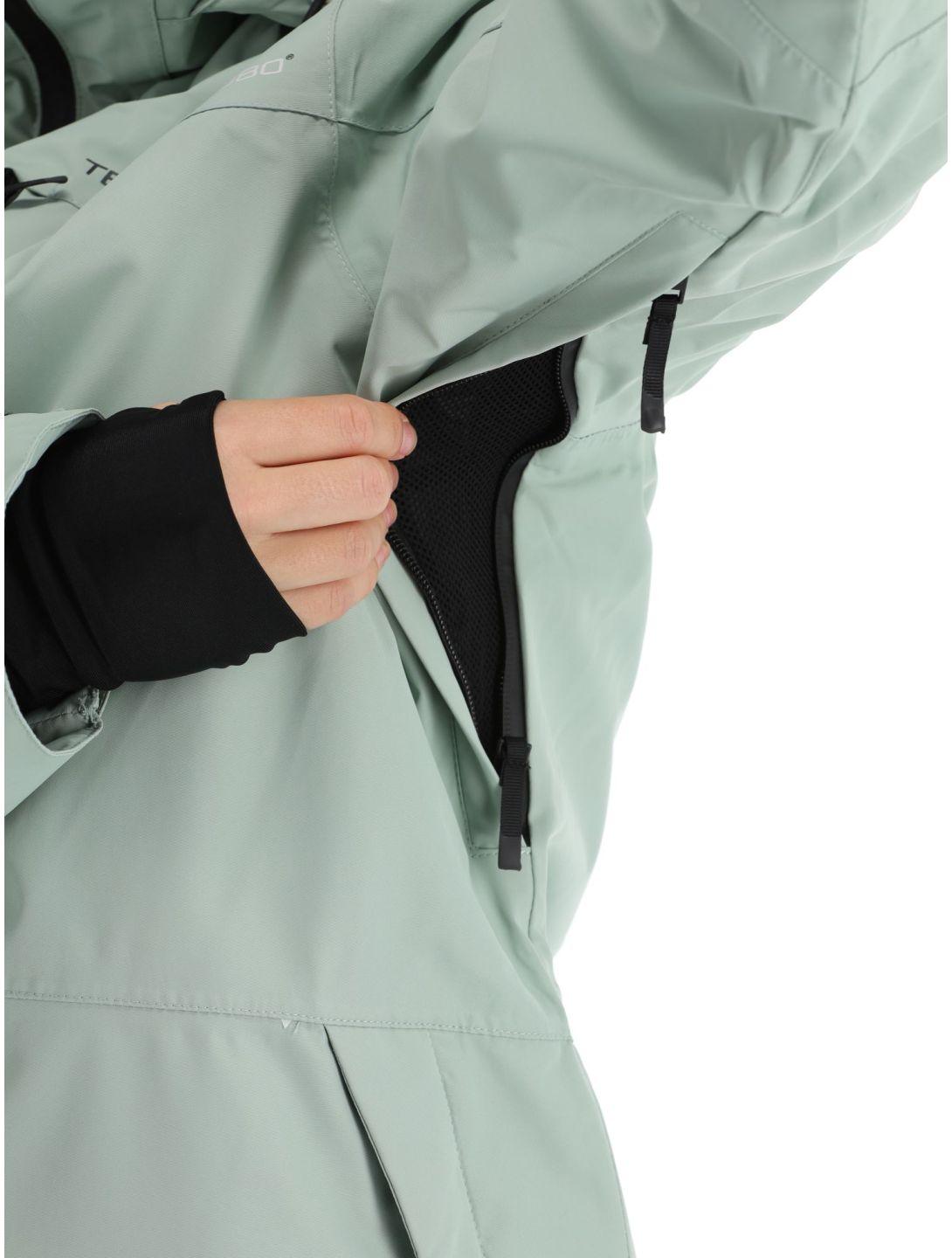 1080, Barb-T veste de ski femmes Green Milieu vert 