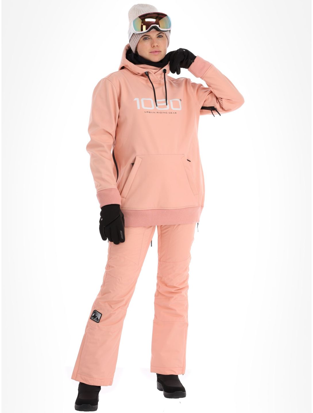 1080, Belle-T anorak d'hiver femmes Rose rose 