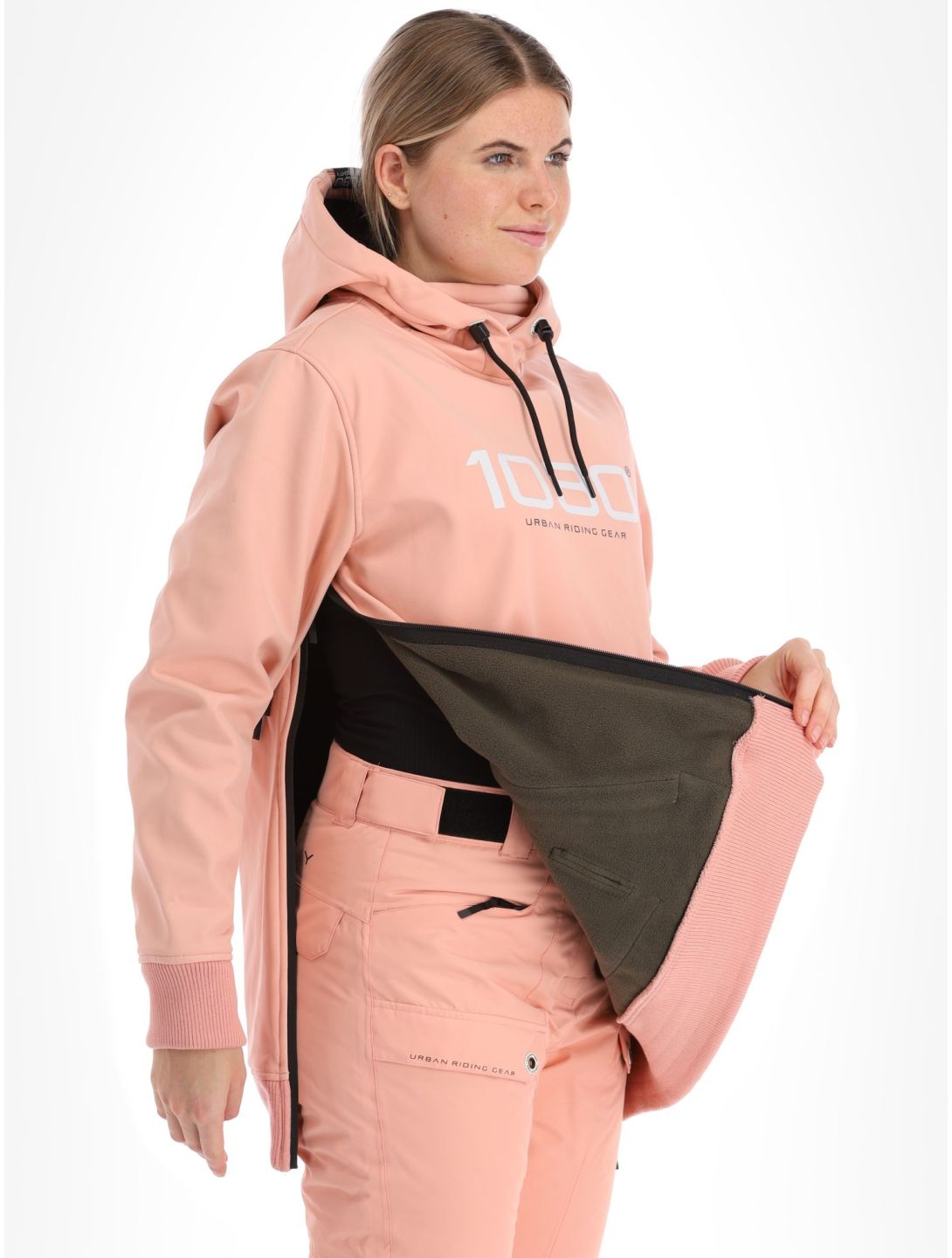 1080, Belle-T anorak d'hiver femmes Rose rose 