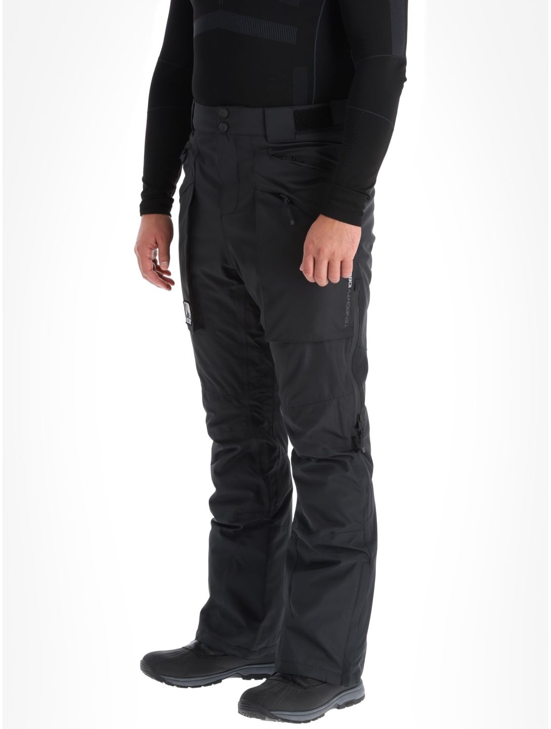 1080, Divert-T pantalon de ski hommes Black noir 