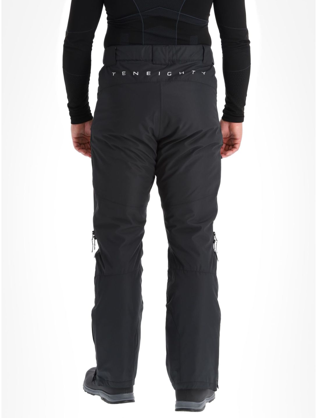 1080, Divert-T pantalon de ski hommes Black noir 