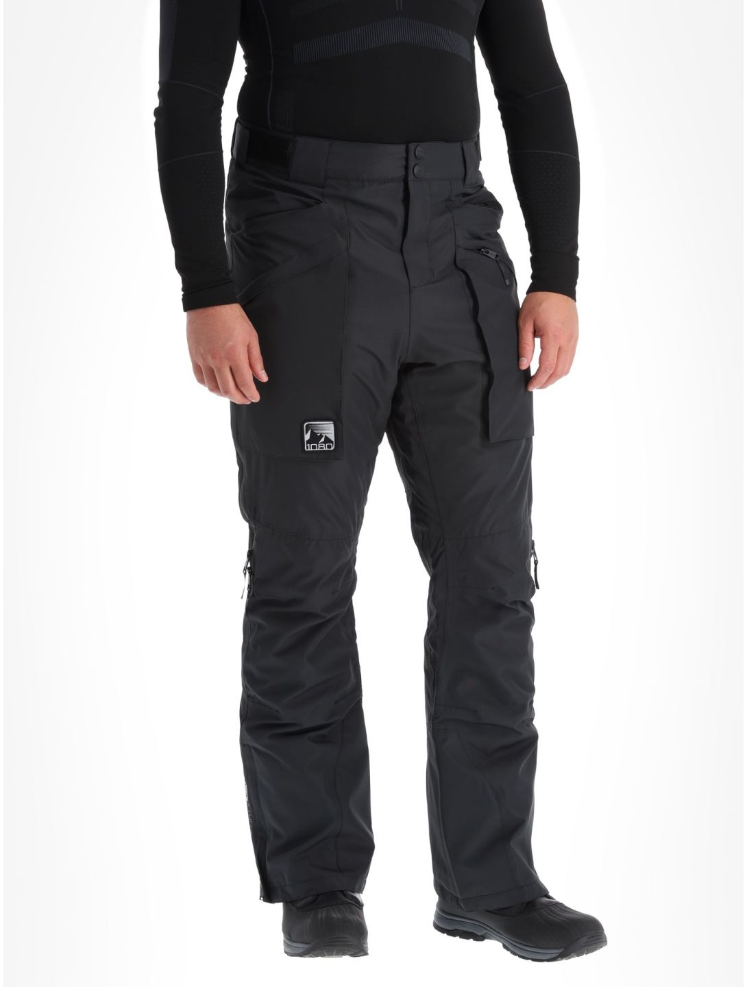 1080, Divert-T pantalon de ski hommes Black noir 