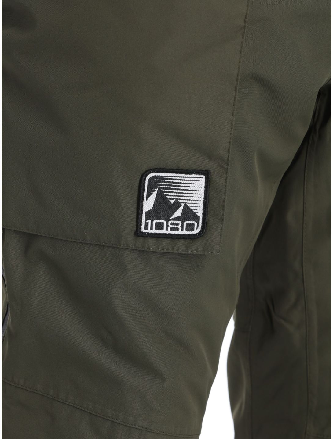 1080, Divert-T pantalon de ski hommes Olive vert 