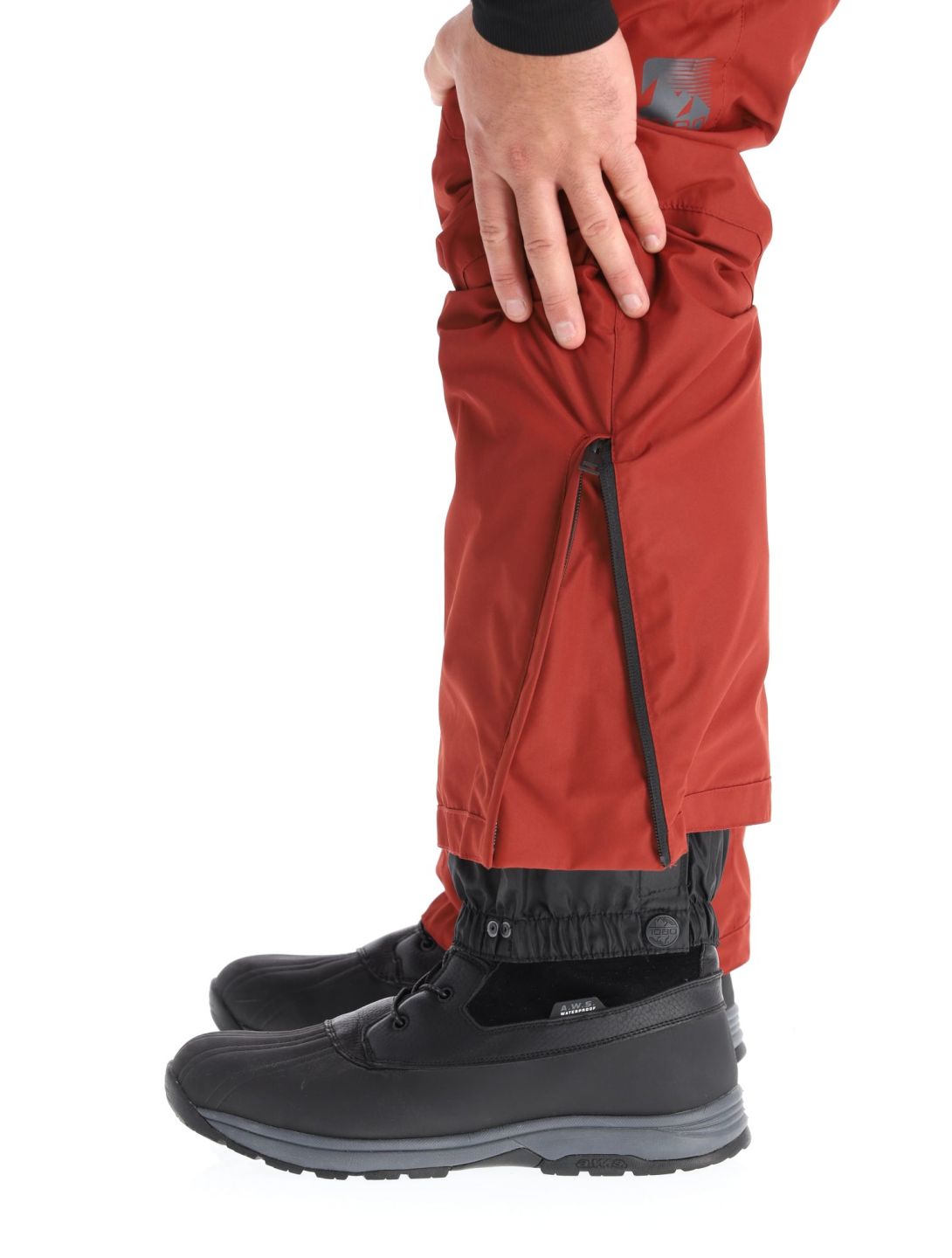 1080, Hoax-T pantalon de ski hommes Burgundy rouge 