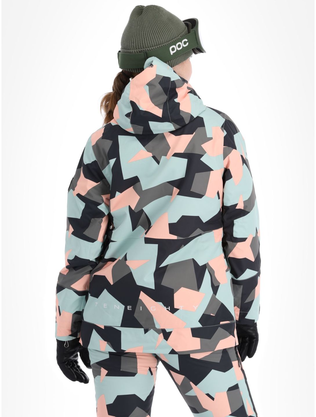 1080, Mary-T anorak d'hiver femmes Camo Rose rose 