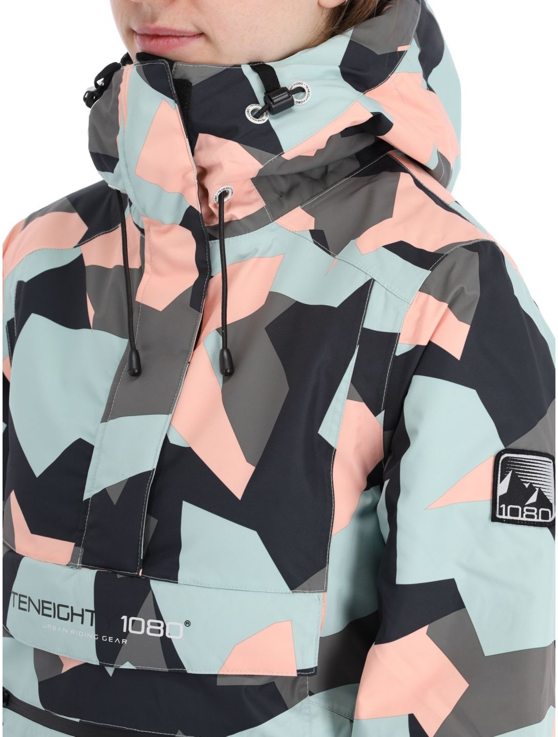 1080, Mary-T anorak d'hiver femmes Camo Rose rose 