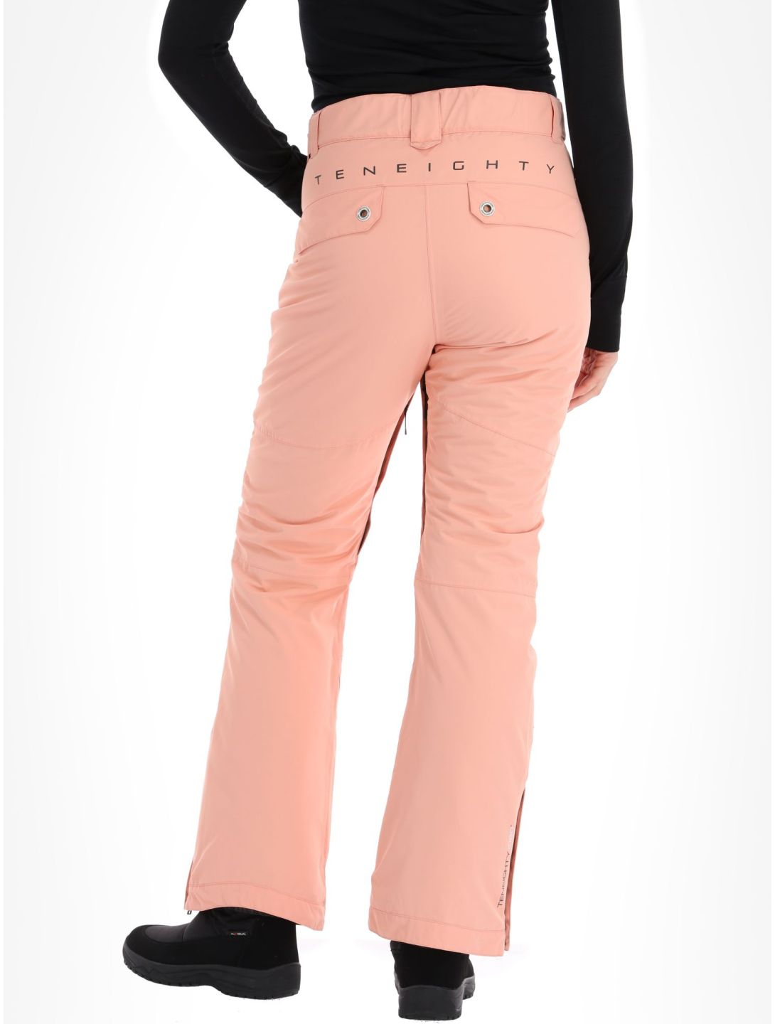 1080, Stream-T pantalon de ski femmes Rose rose 