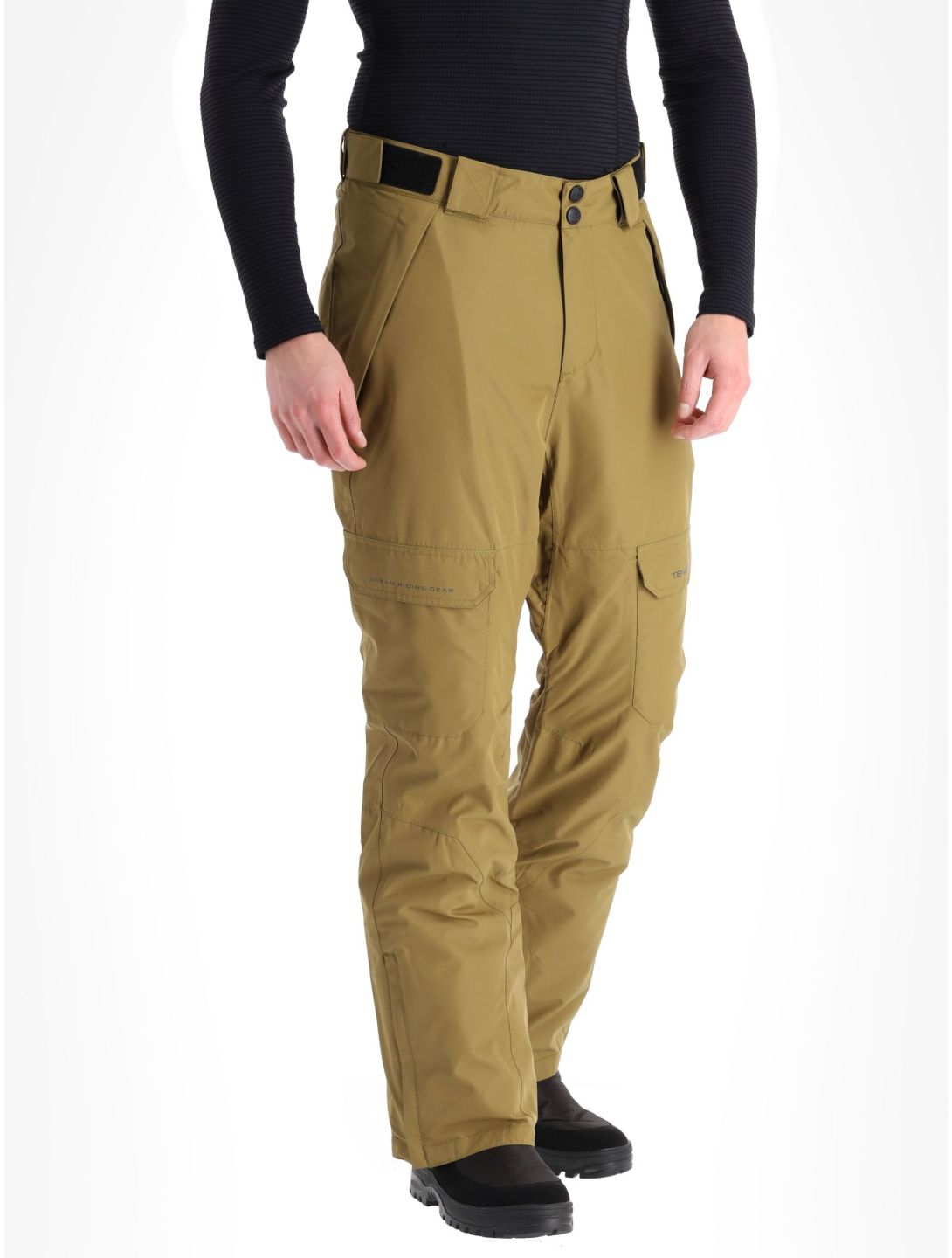 1080, Hoax-T pantalon de ski hommes Military brun 