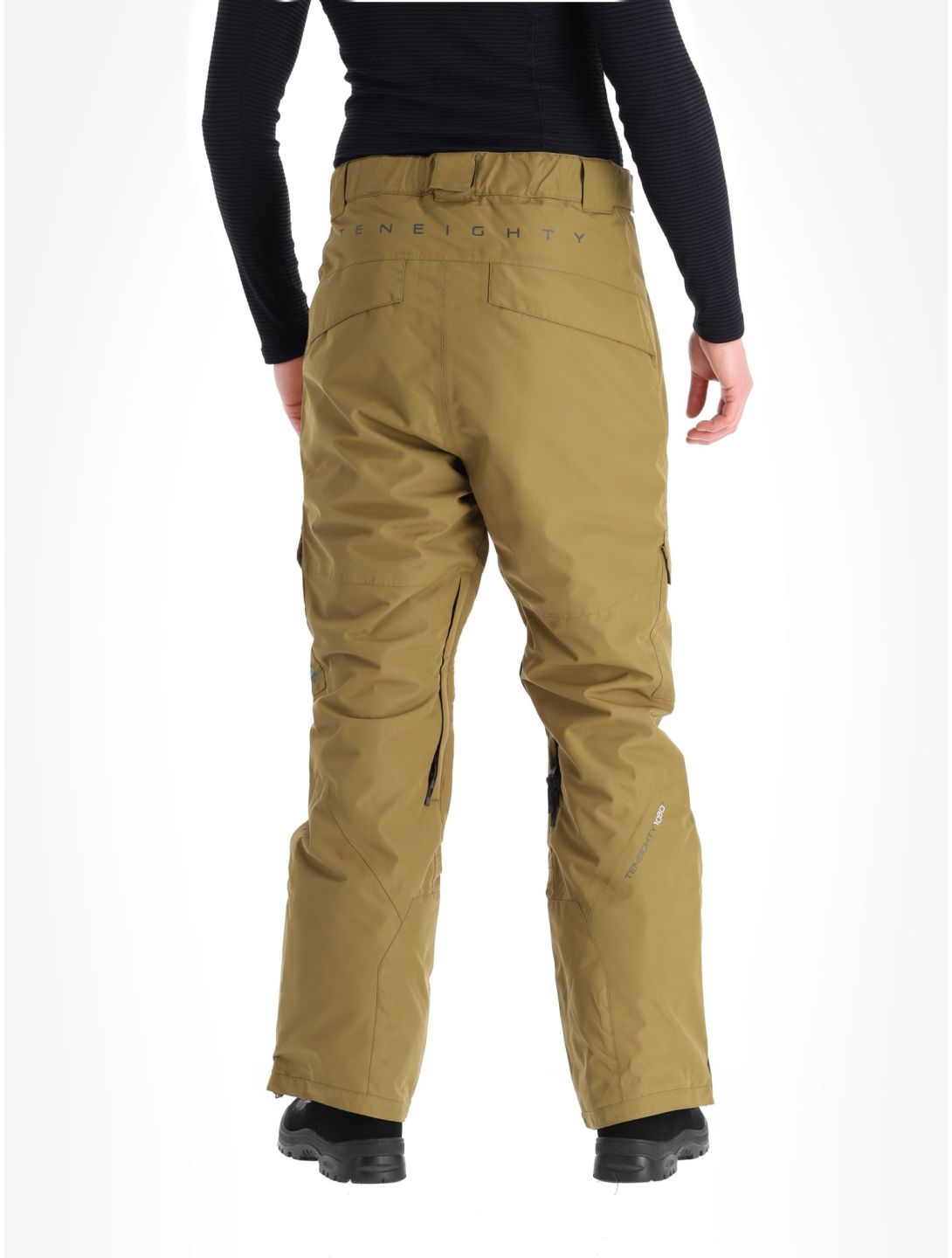 1080, Hoax-T pantalon de ski hommes Military brun 