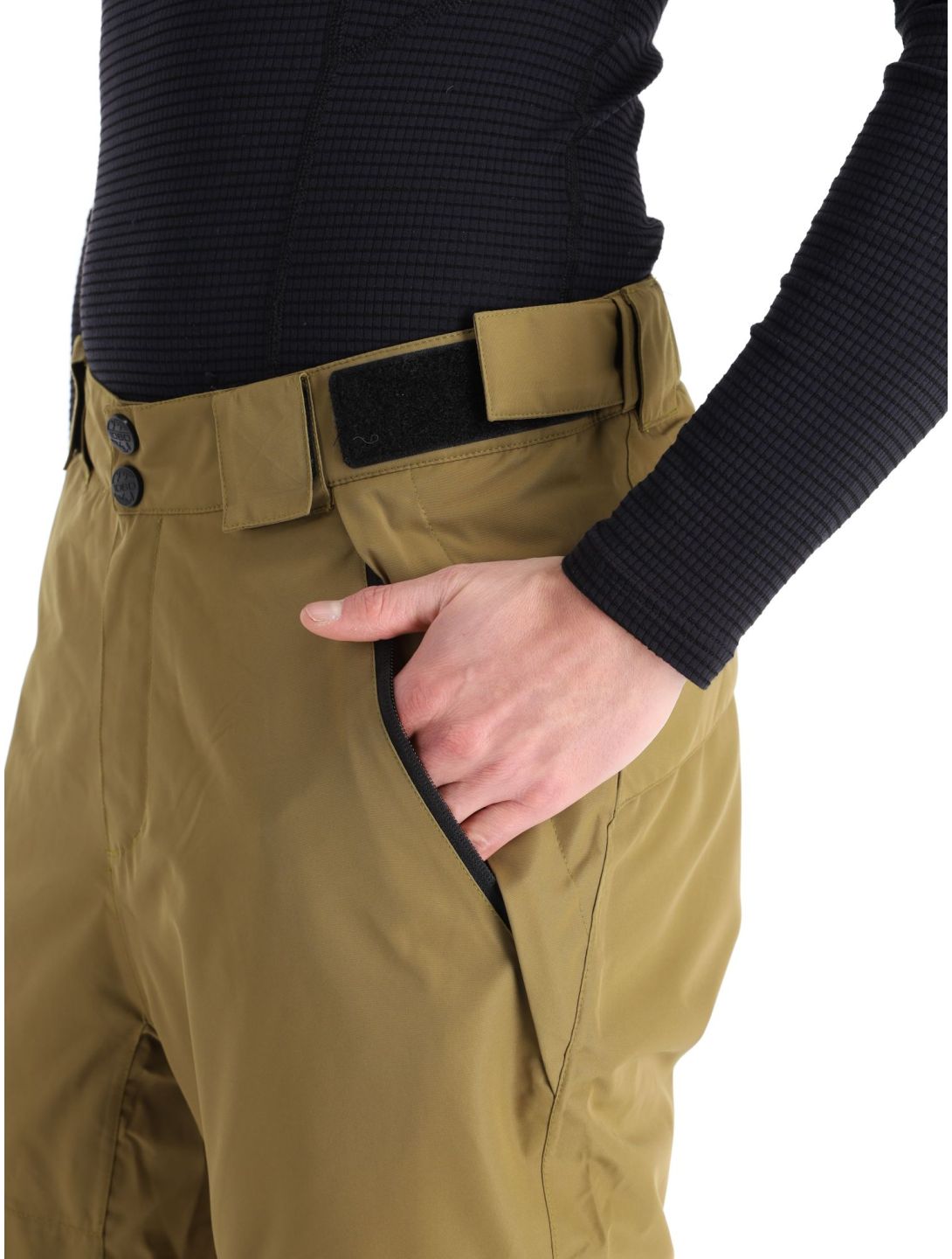 1080, Hoax-T pantalon de ski hommes Military brun 