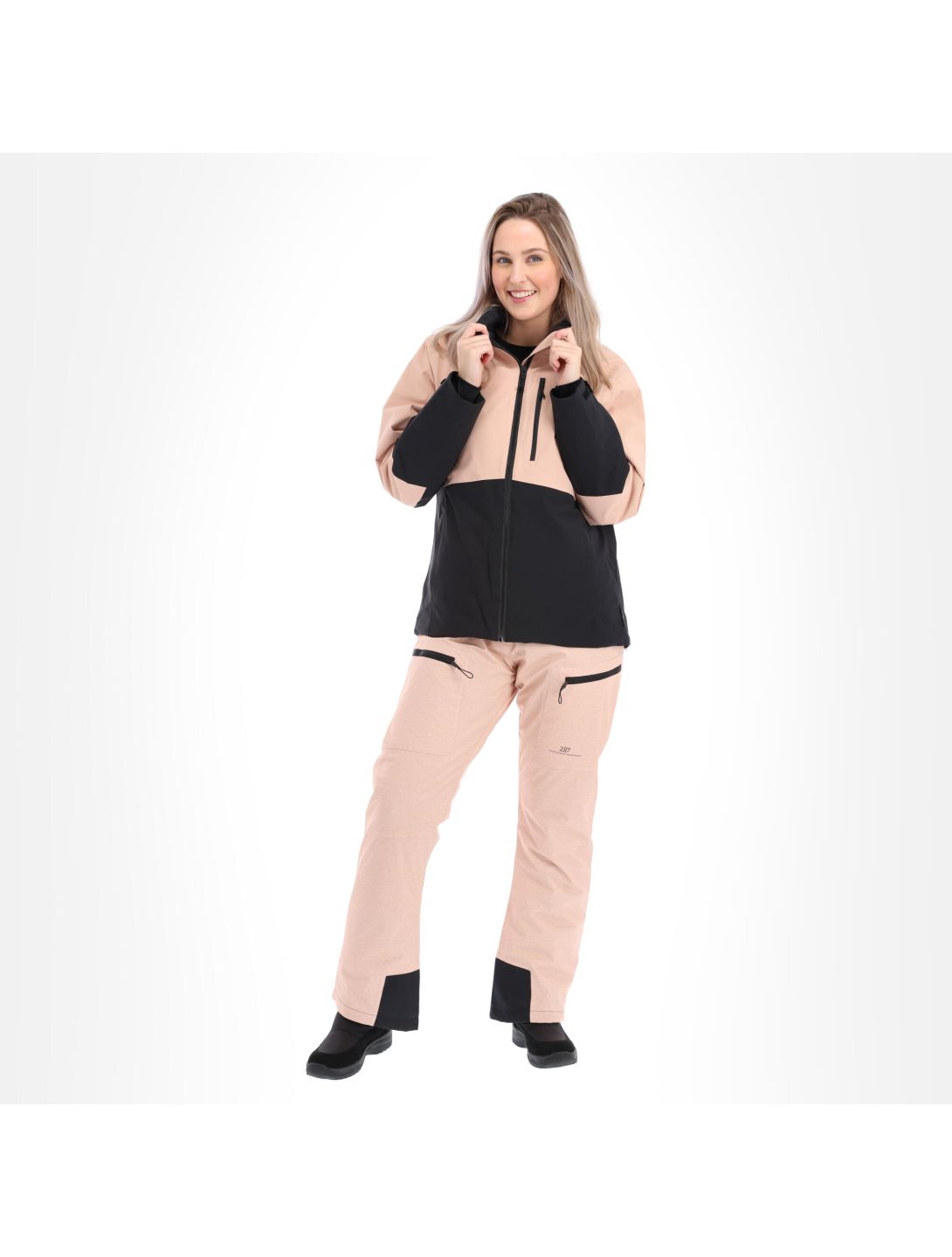 2117, Gardet veste de ski femmes dusty rose 