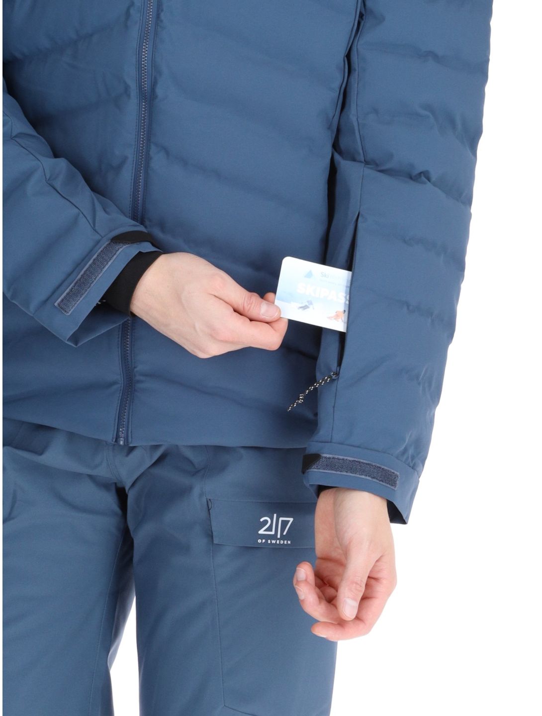 2117 of Sweden, Alip 3L veste de ski hommes Navy bleu 