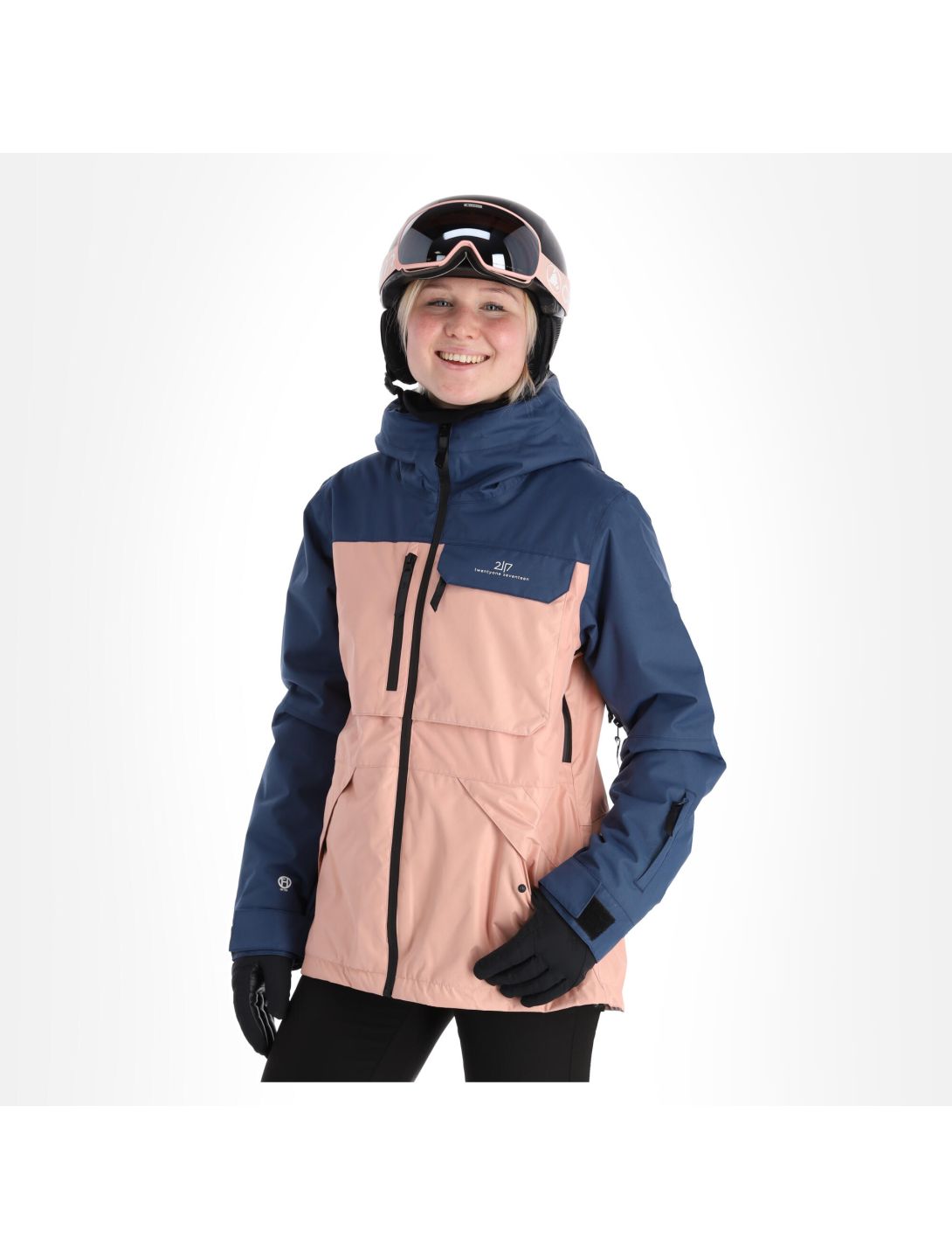 2117 of Sweden, Backa veste de ski femmes rose 