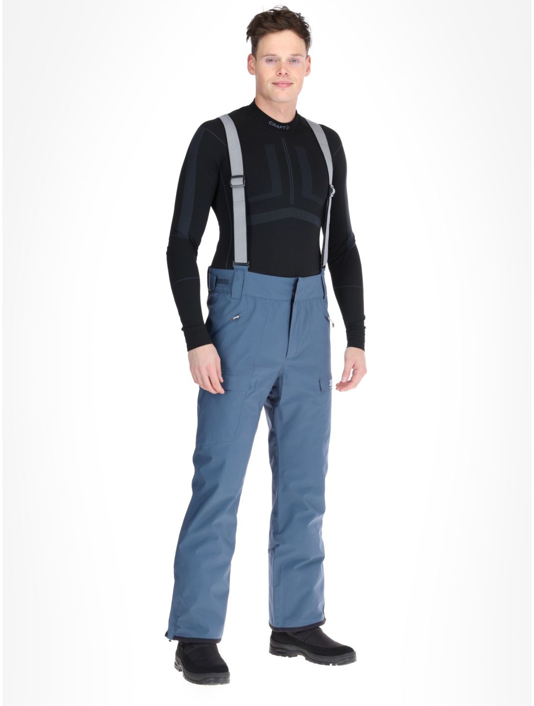 2117 of Sweden, Edum pantalon de ski hommes Navy bleu 