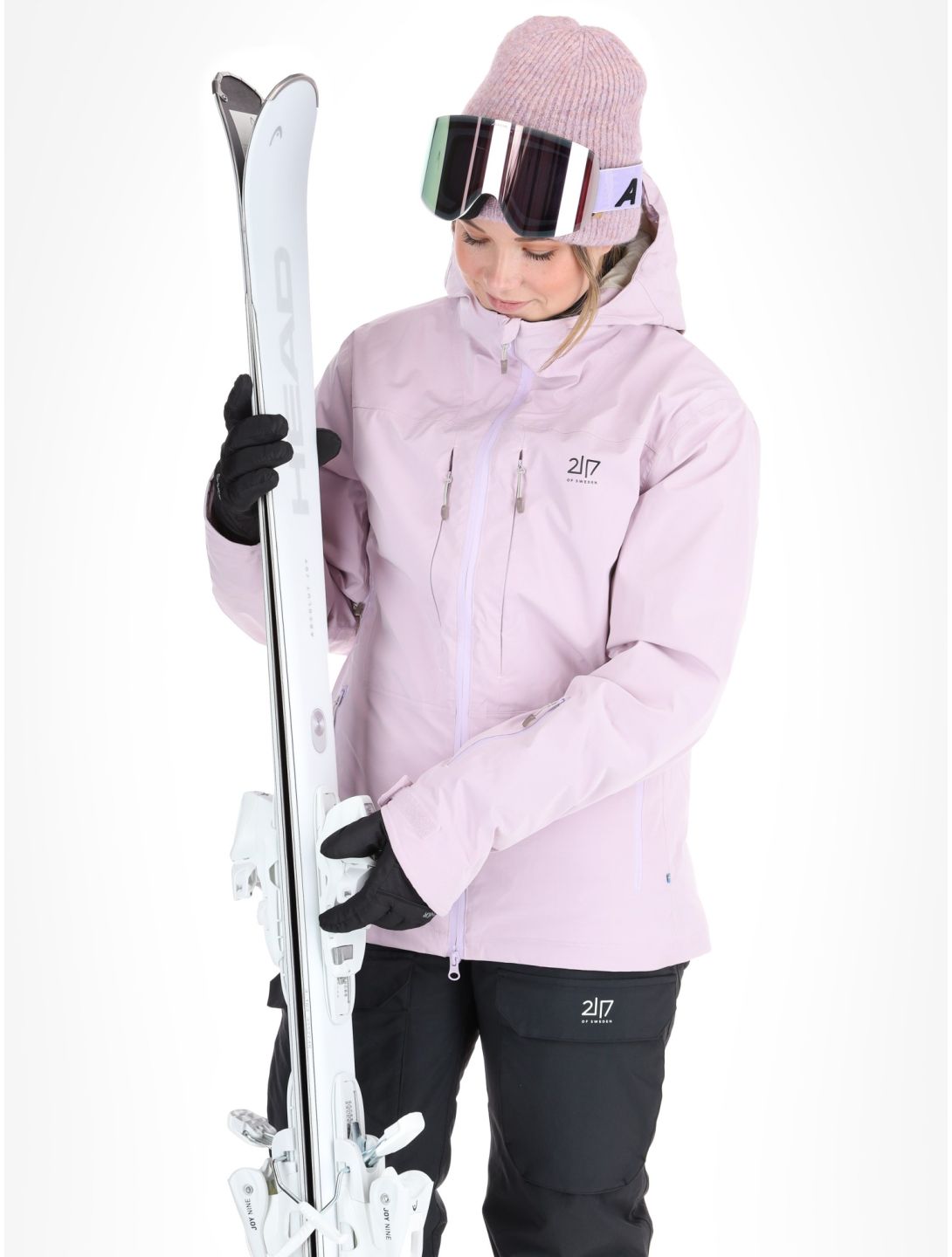 2117 of Sweden, Nausta veste de ski femmes Lavender violet 