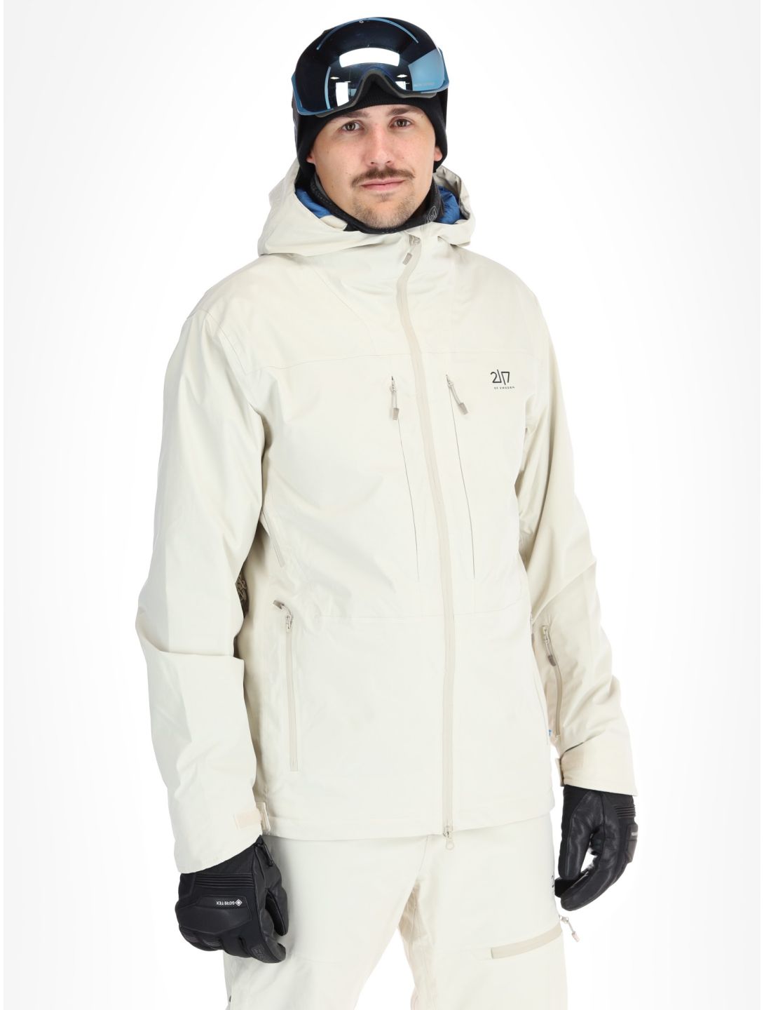 2117 of Sweden, Nausta veste de ski hommes Beige beige 