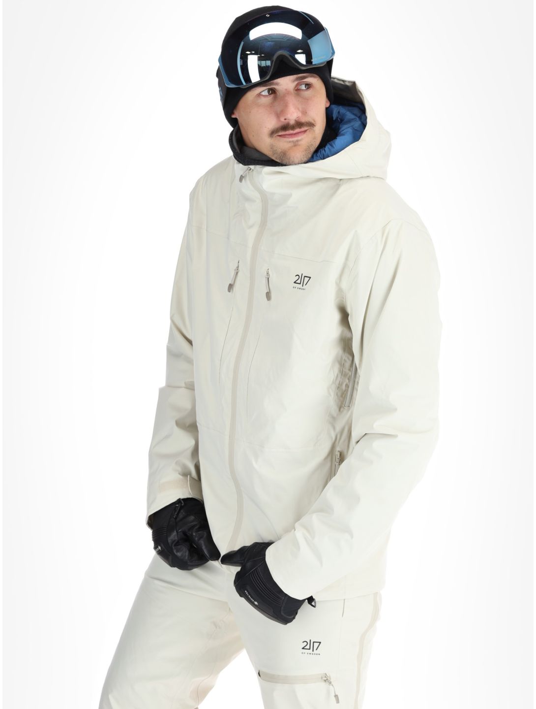 2117 of Sweden, Nausta veste de ski hommes Beige beige 