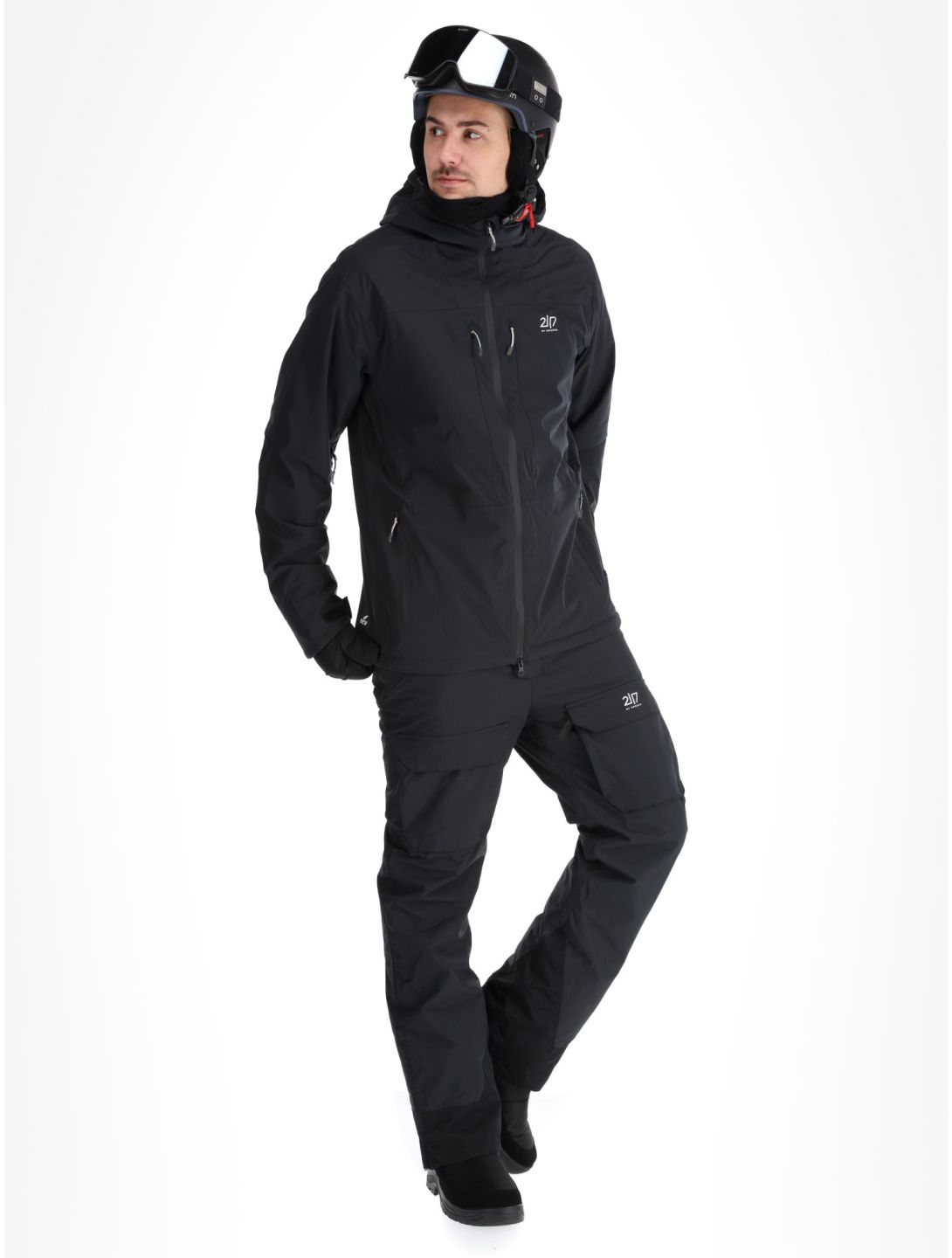 2117 of Sweden, Nausta veste de ski hommes Black noir 