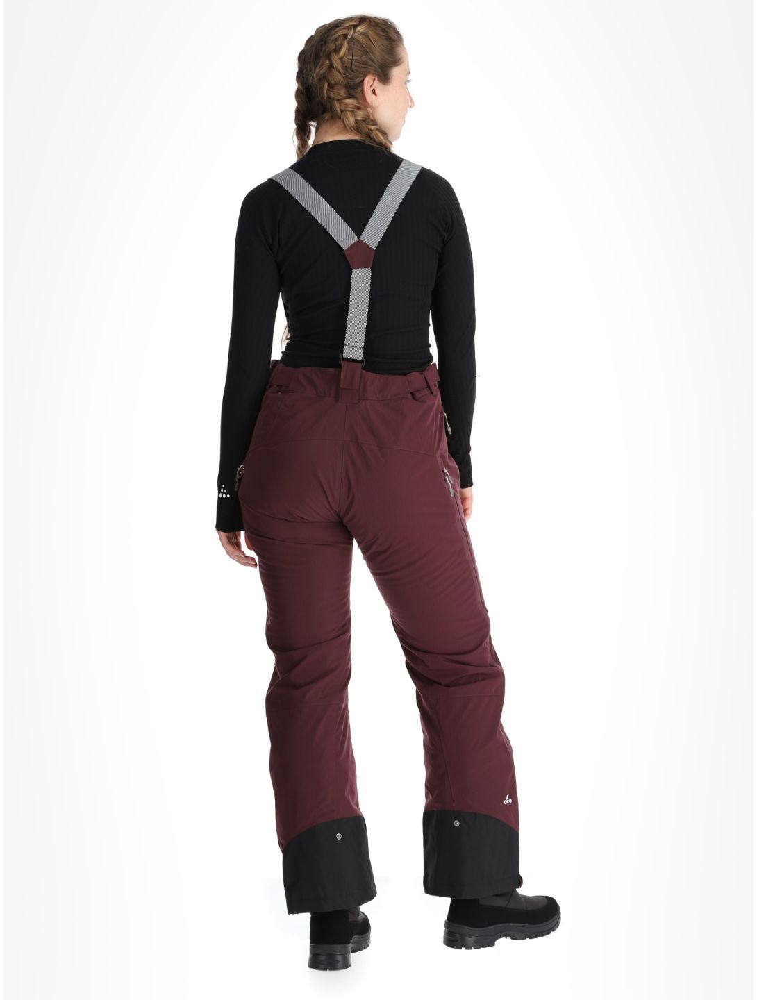 2117 of Sweden, Nausta pantalon de ski femmes Dk Plum violet 