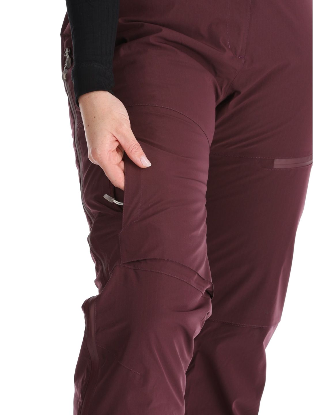 2117 of Sweden, Nausta pantalon de ski femmes Dk Plum violet 