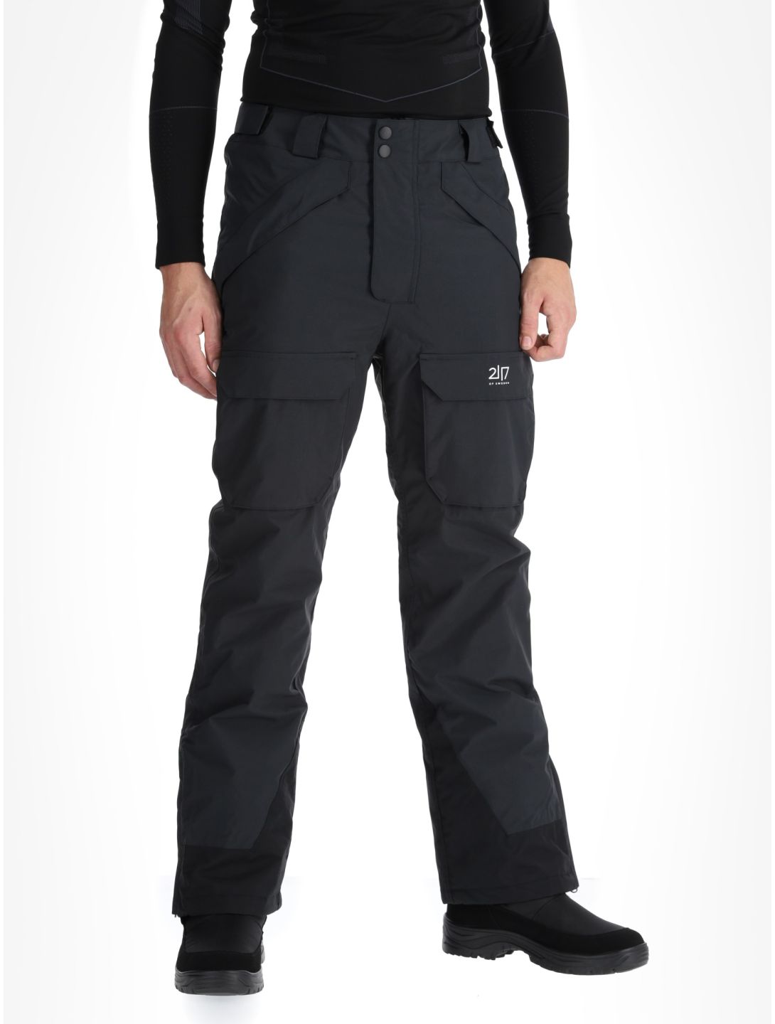 2117 of Sweden, Nelkerim pantalon de ski hommes Black noir 