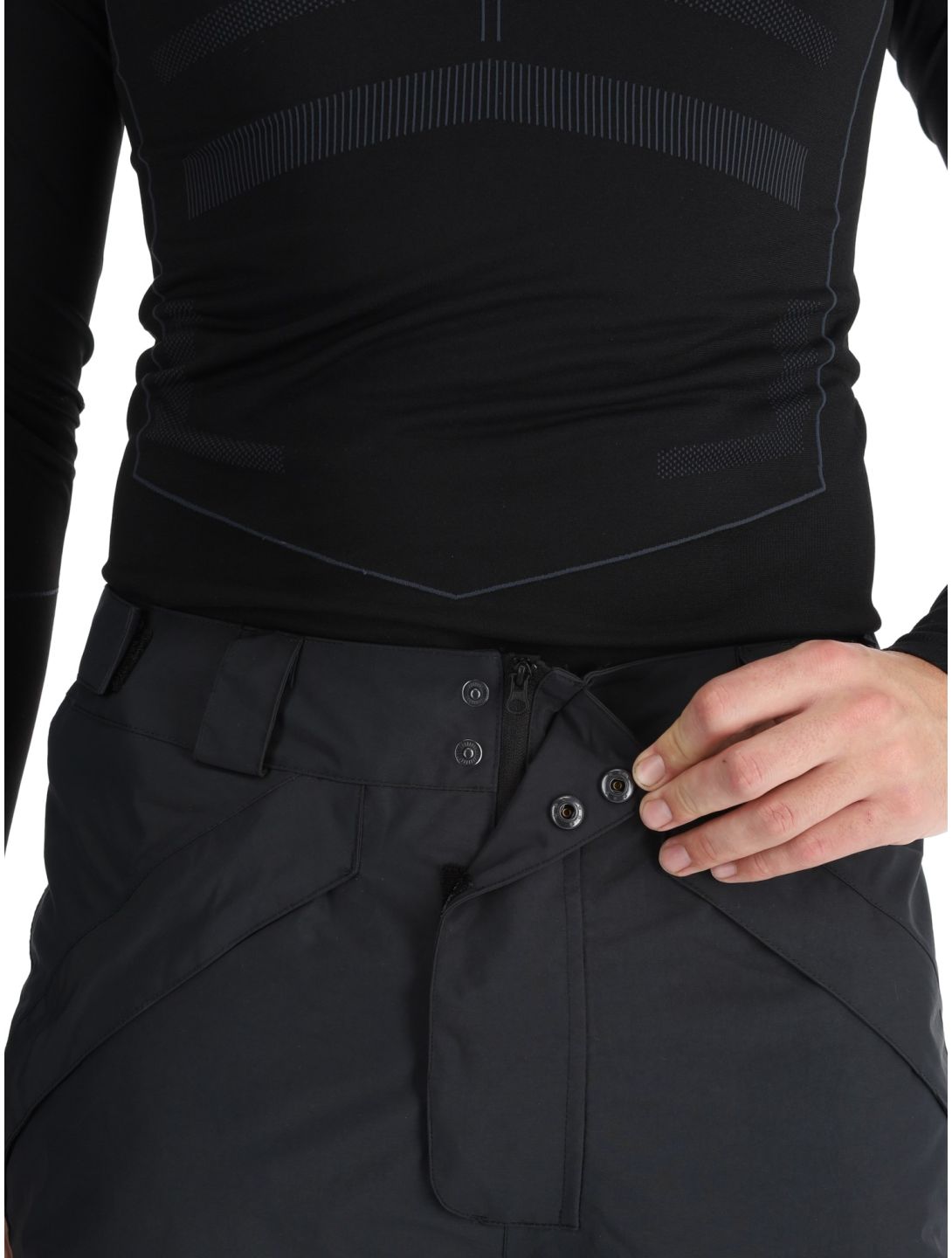 2117 of Sweden, Nelkerim pantalon de ski hommes Black noir 