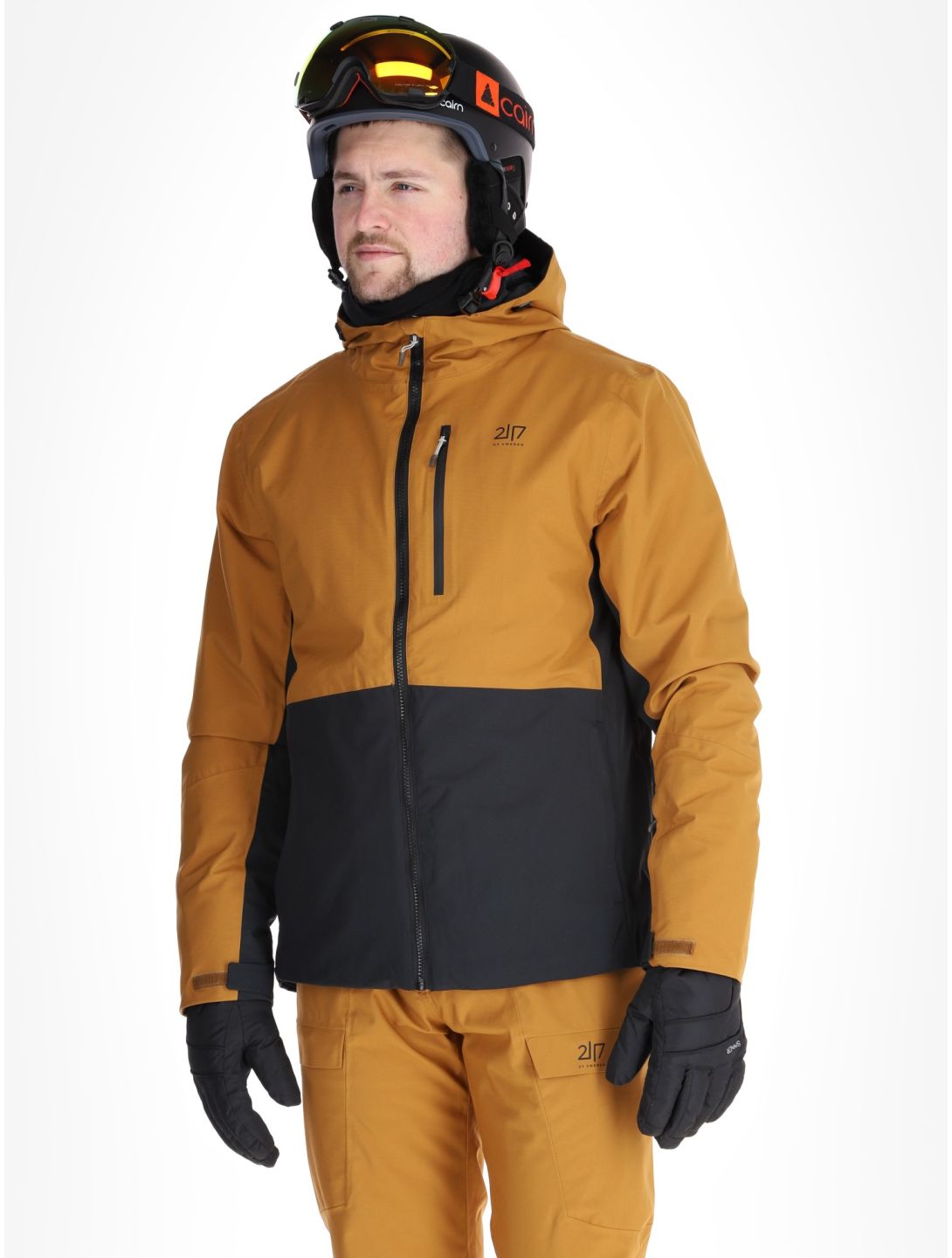 2117 of Sweden, Sala veste de ski hommes Gold brun, noir 