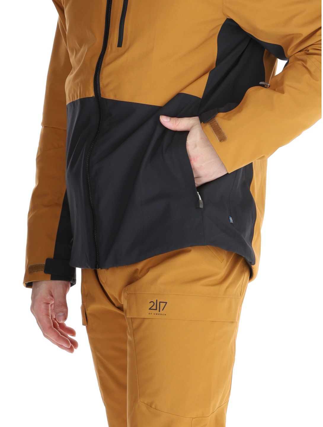 2117 of Sweden, Sala veste de ski hommes Gold brun, noir 