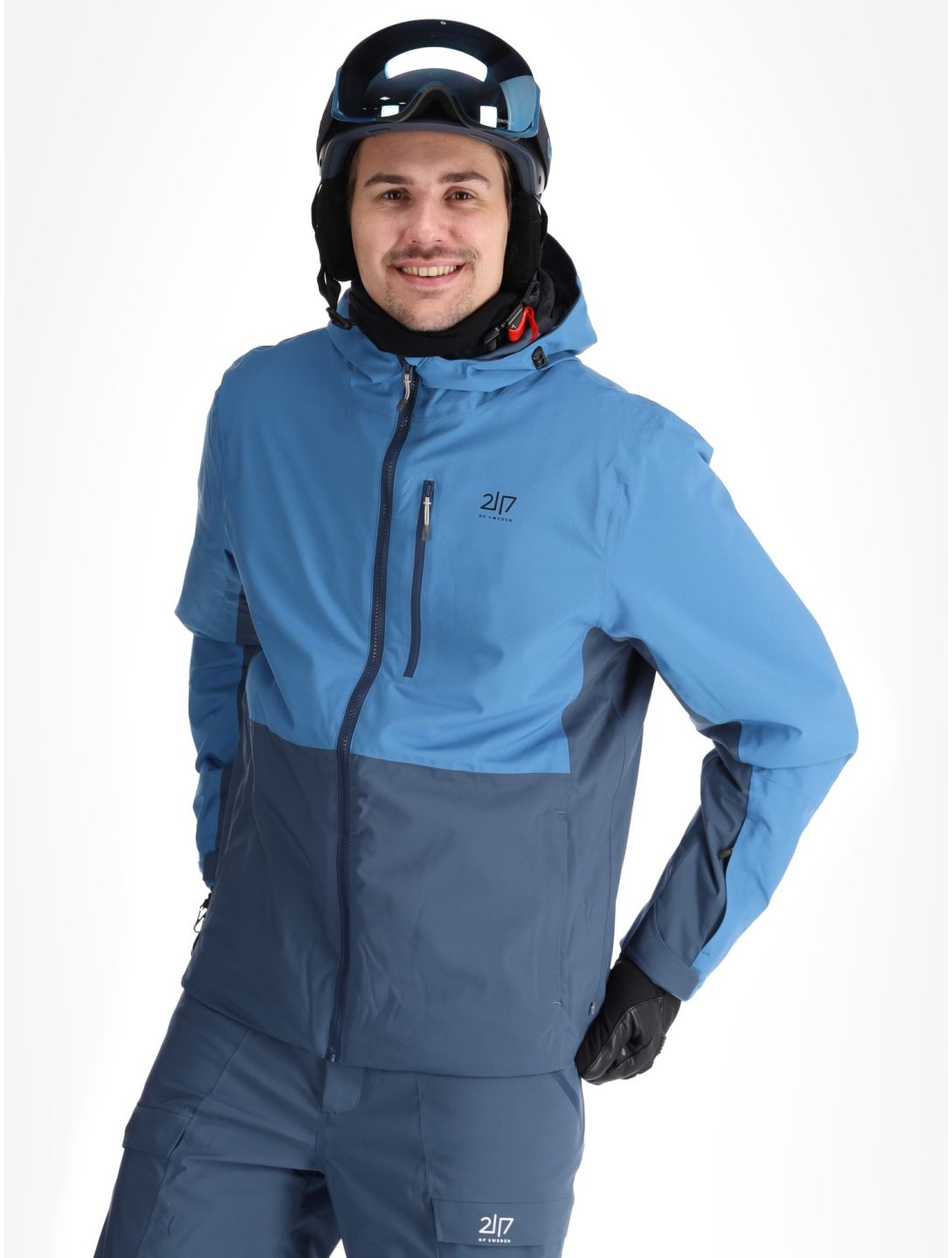 2117 of Sweden, Sala veste de ski hommes Navy bleu 