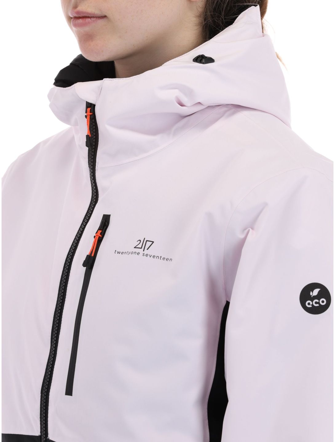 2117 of Sweden, Sala Jacket veste de ski femmes Soft Pink noir, rose 