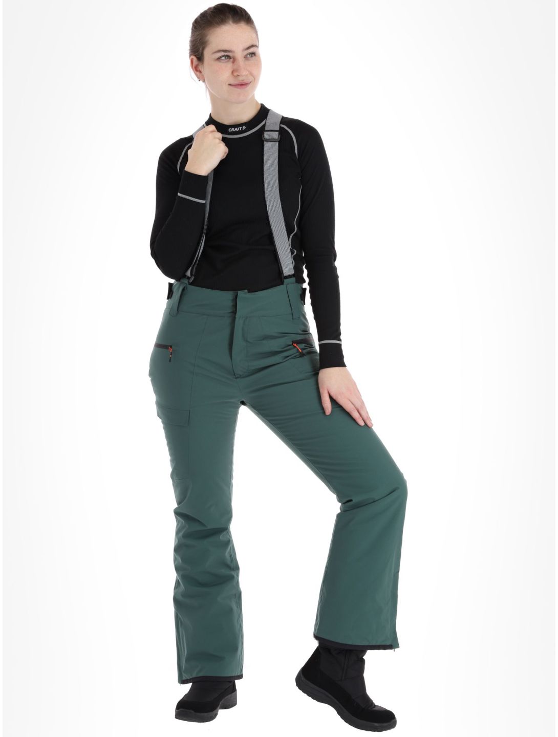 2117 of Sweden, Sala Pant pantalon de ski femmes Forest Green vert 