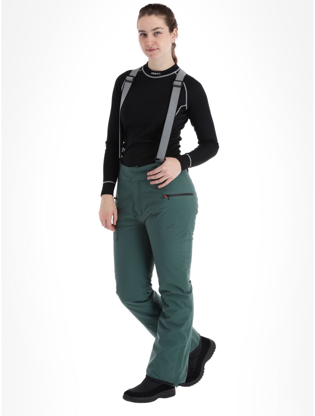 2117 of Sweden, Sala Pant pantalon de ski femmes Forest Green vert 