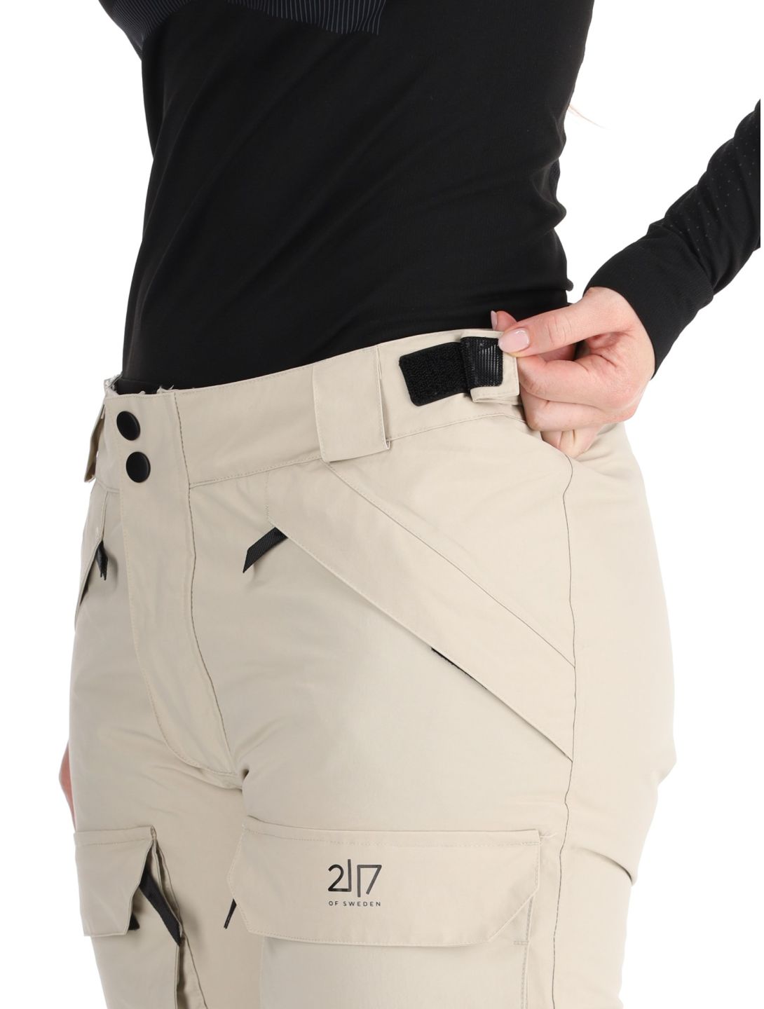 2117 of Sweden, Nelkerim pantalon de ski femmes Beige beige 