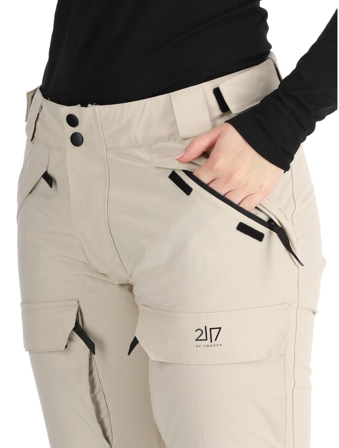 2117 of Sweden, Nelkerim pantalon de ski femmes Beige beige 