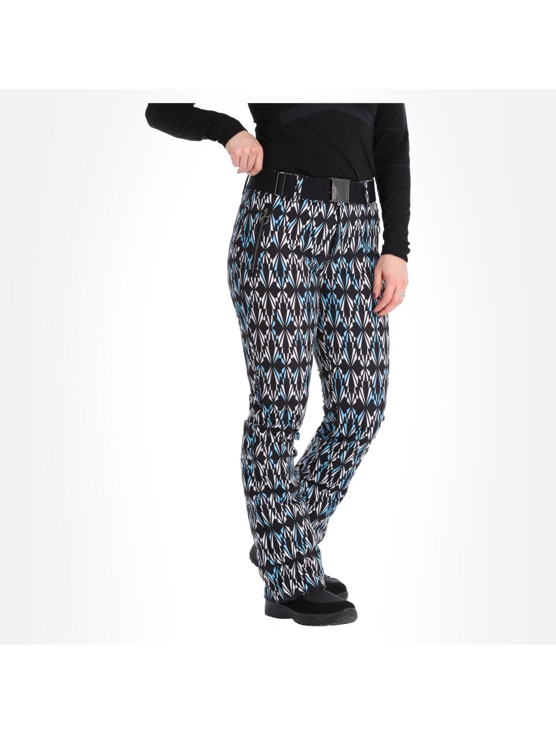 Luhta, Joentaus pantalon de ski en softshell femmes noir 